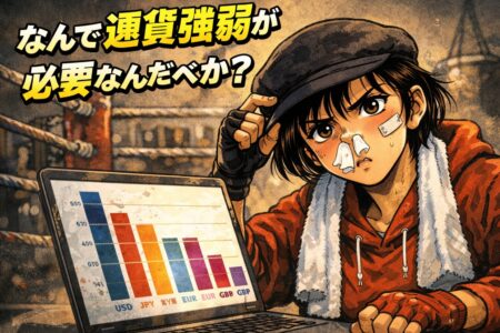 PCでチャートを見る鼻ツっぺ