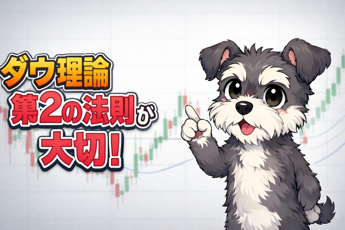 FXの勝率アップに不可欠なダウ理論第2の法則とトレンド定義の重要性