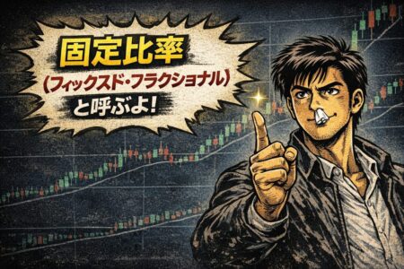 定率投資法（フィックスド・フラクショナル）を用いたFXの資金管理とロット計算の仕組み