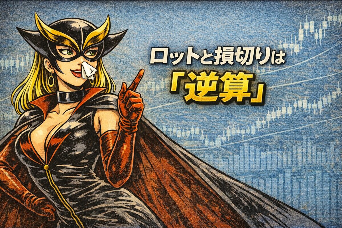 FXのロット数と損切り幅の正しい決め方は資金量からの「逆算」！資金管理の計算方法