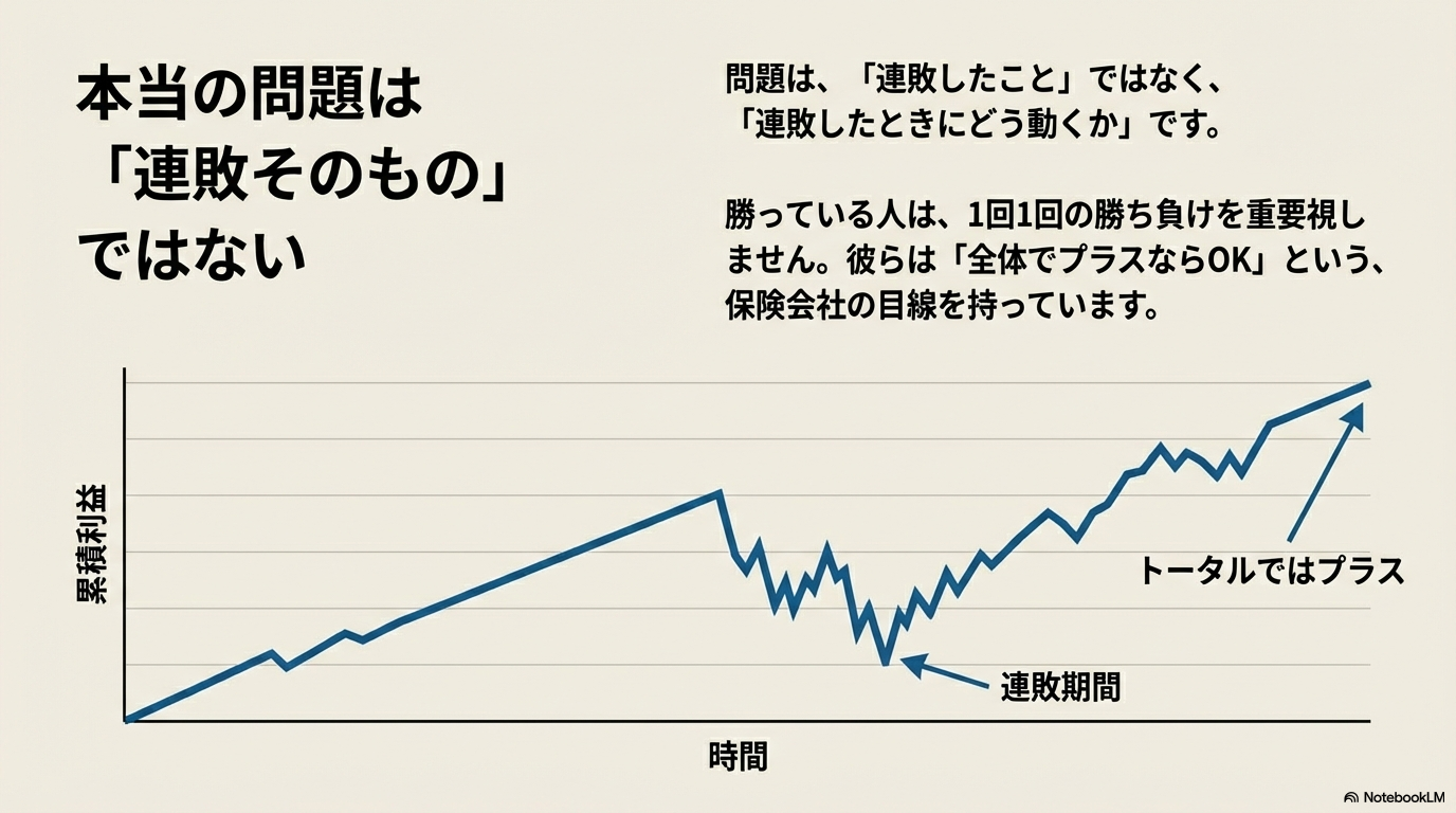トータルでプラスならOKという考え方