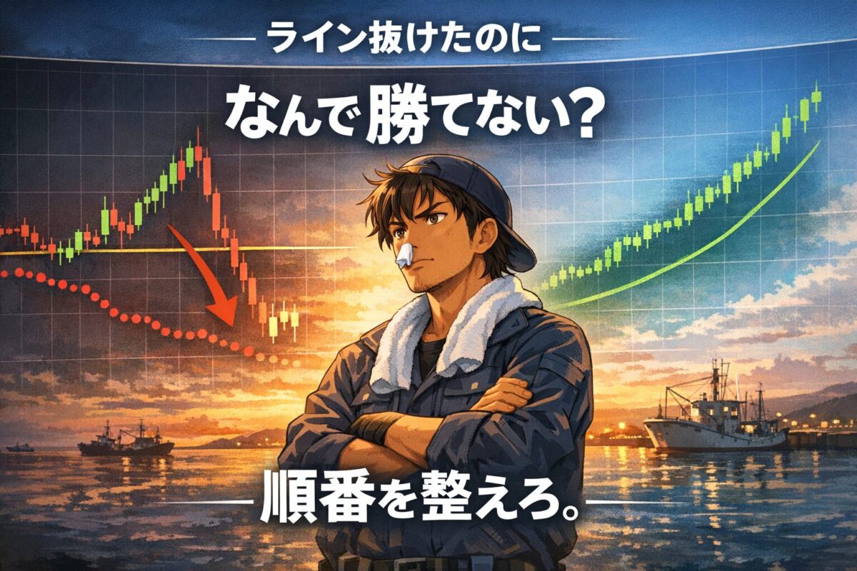 ブレイクアウトで勝てない原因とエントリー前に整える順番設計を解説するFXトレードインジケーターのコンセプトイメージ