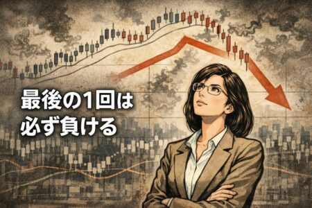 トレンドが終わる瞬間のポジションは必ず負けになるという戦略設計の前提